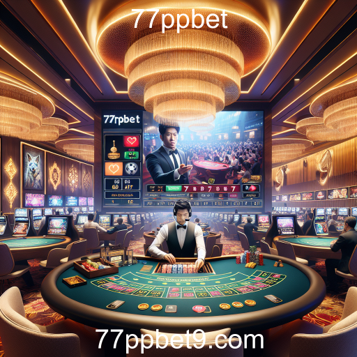 A Experiência do Cassino Ao Vivo no 77ppbet